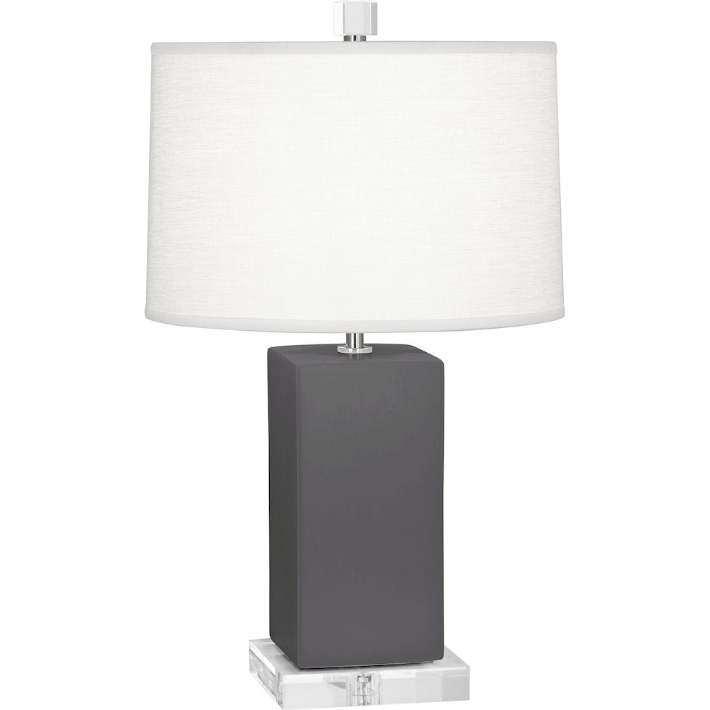 Matte Ash Harvey Accent Lamp in Matte Ash Glazed Ceramic Color