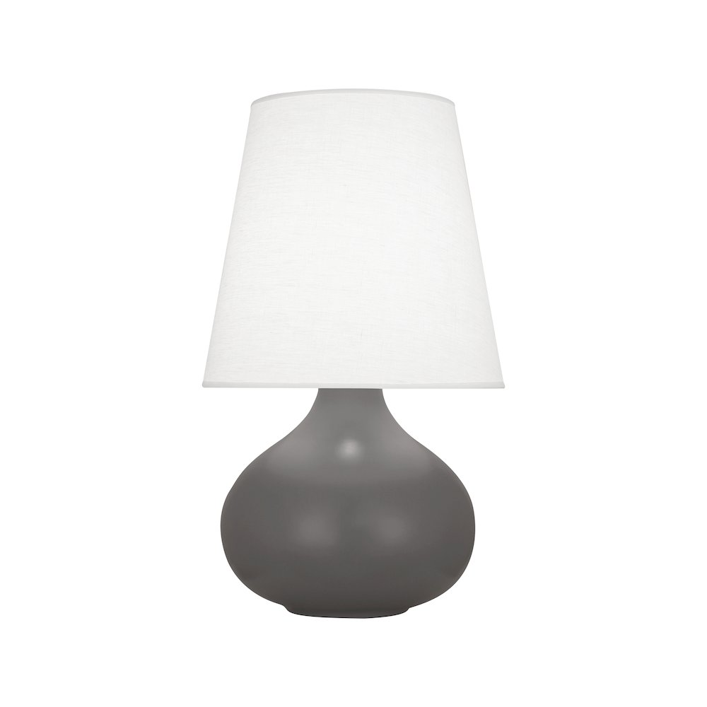 Matte Ash June Accent Lamp in Matte Ash Glazed Ceramic Color