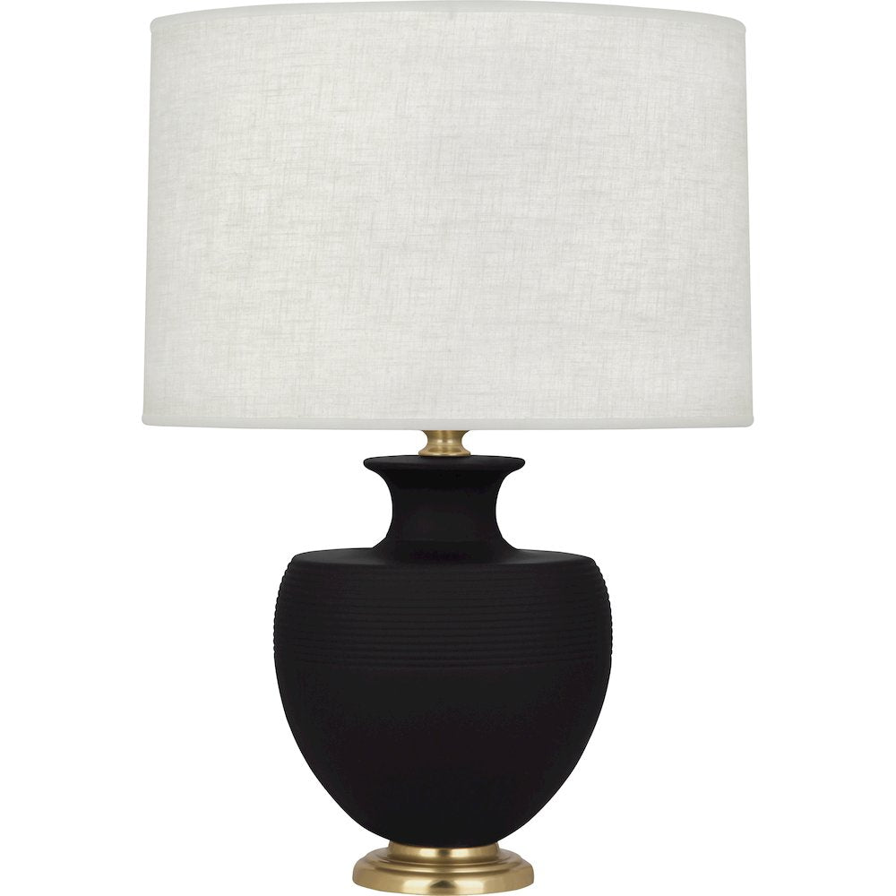 Matte Dark Coal Michael Berman Atlas Table Lamp