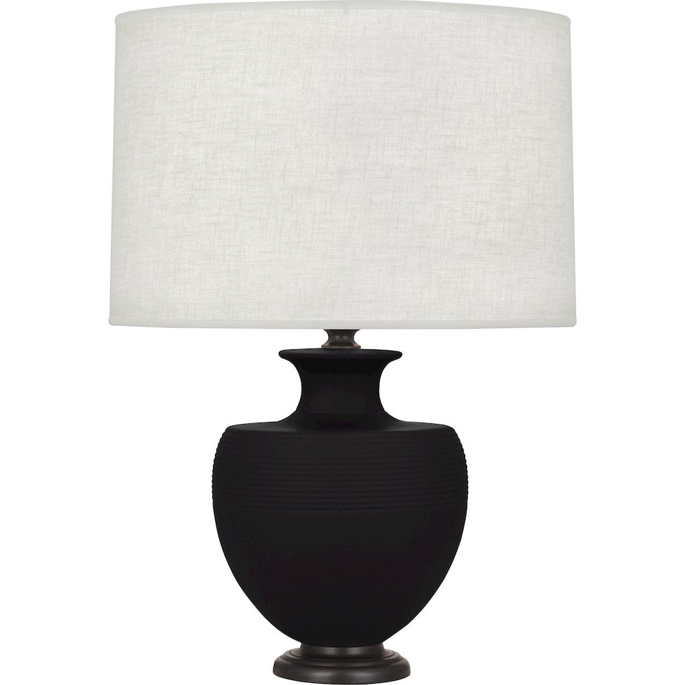Matte Dark Coal Michael Berman Atlas Table Lamp
