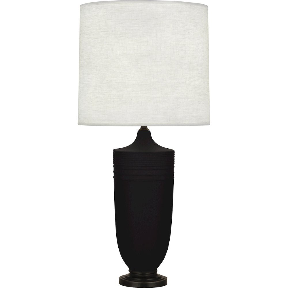 Matte Dark Coal Michael Berman Hadrian Table Lamp