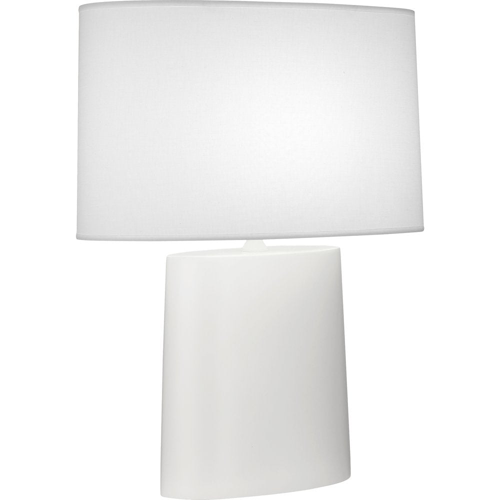 Matte Daisy Victor Table Lamp in Matte Daisy Glazed Ceramic Color