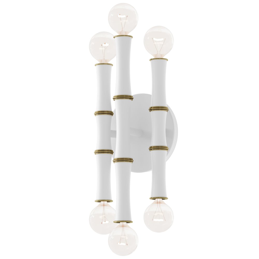 Kane Wall Sconce in Matte Daisy Color