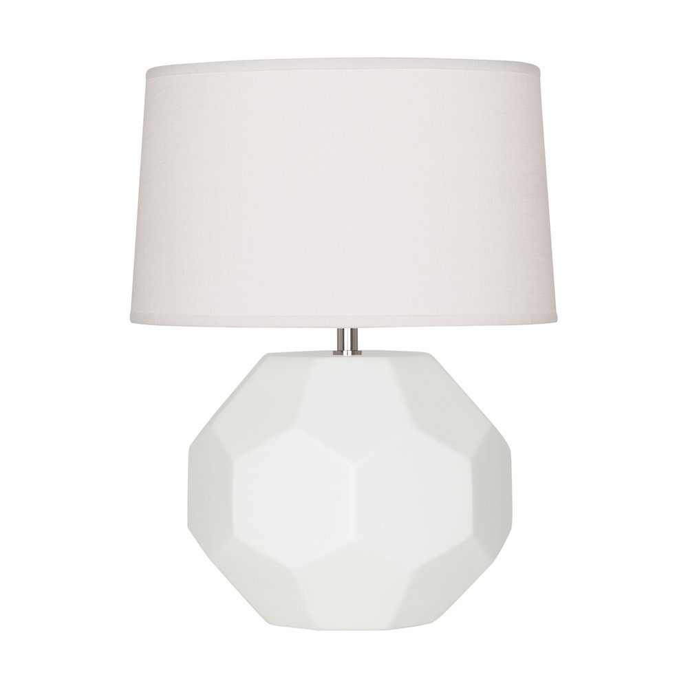 Matte Lily Franklin Accent Lamp in Matte Lily Glazed Ceramic Color