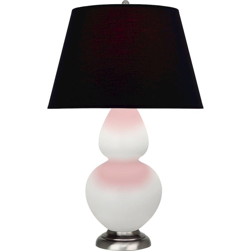 Matte Lily Double Gourd Table Lamp in Matte Lily Glazed Ceramic Color