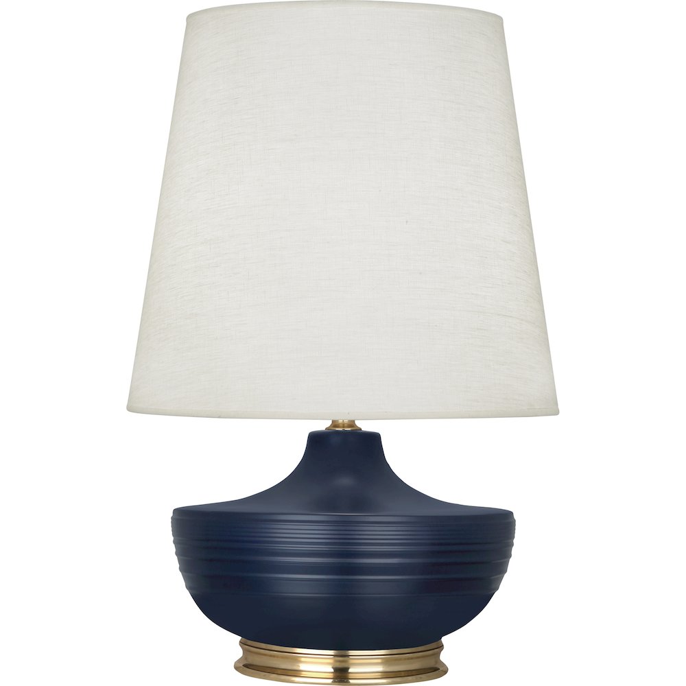 Matte Midnight Blue Michael Berman Nolan Table Lamp