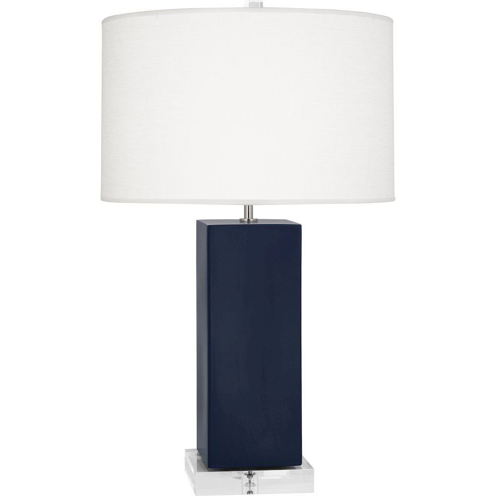 Matte Midnight Blue Harvey Table Lamp