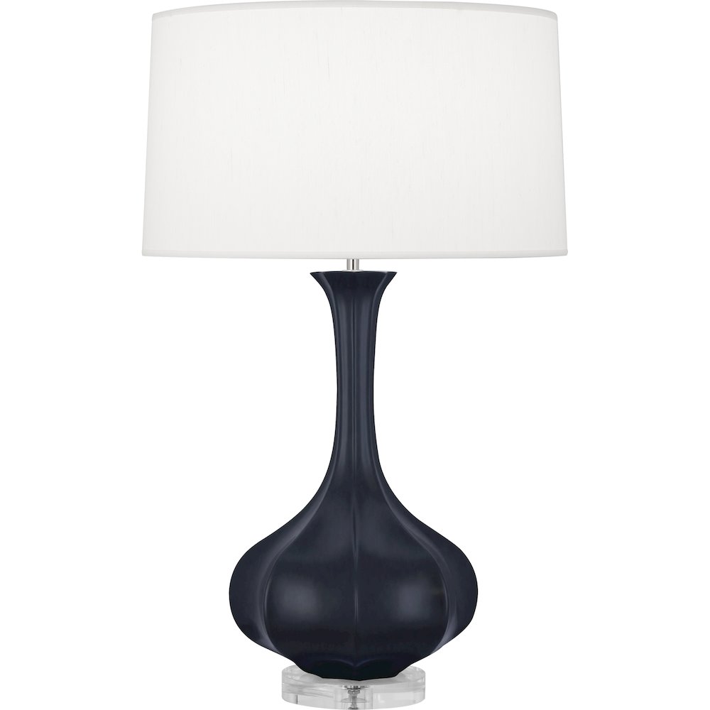 Matte Midnight Blue Pike Table Lamp