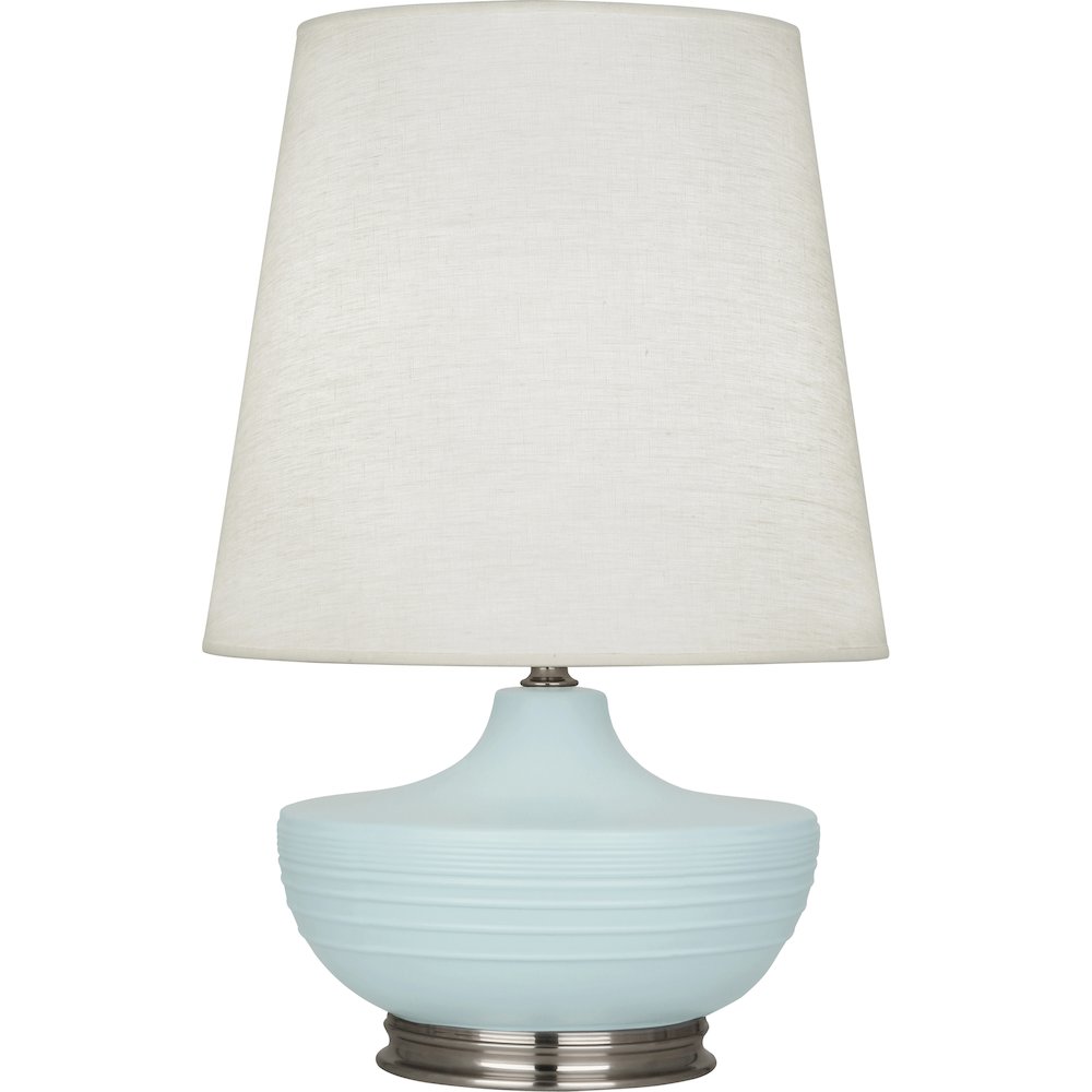 Matte Sky Blue Michael Berman Nolan Table Lamp