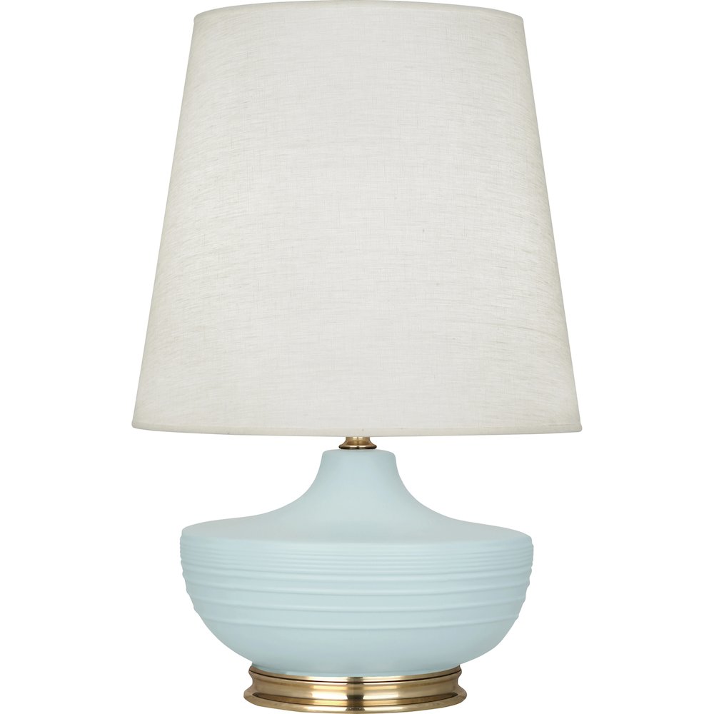 Matte Sky Blue Michael Berman Nolan Table Lamp