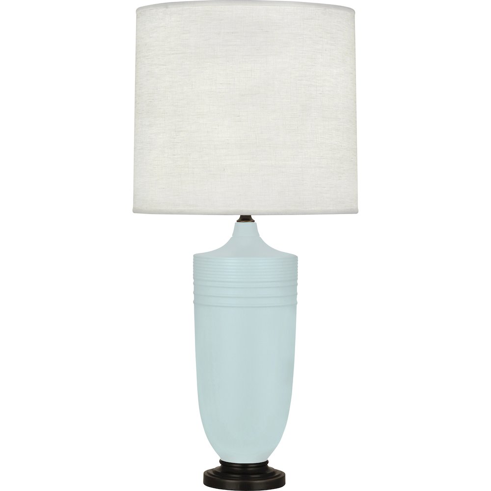 Matte Sky Blue Michael Berman Hadrian Table Lamp