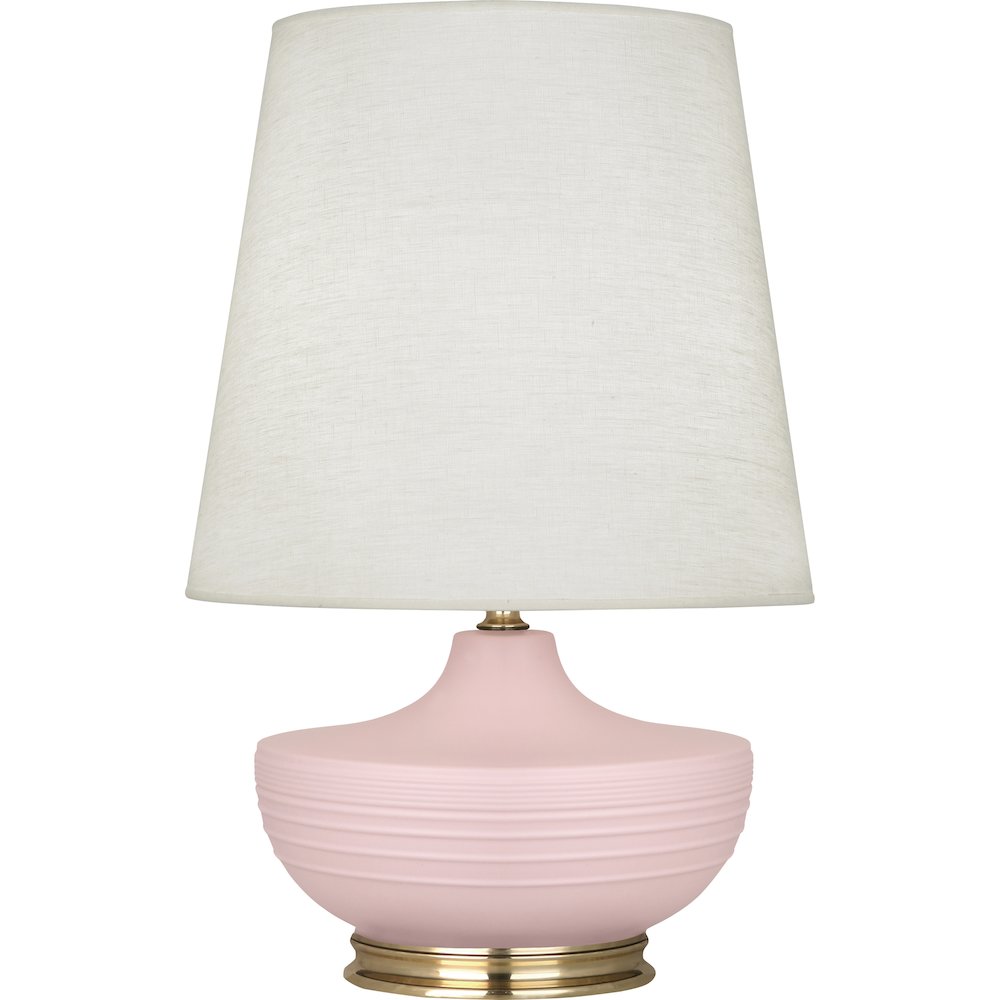 Matte Woodrose Michael Berman Nolan Table Lamp