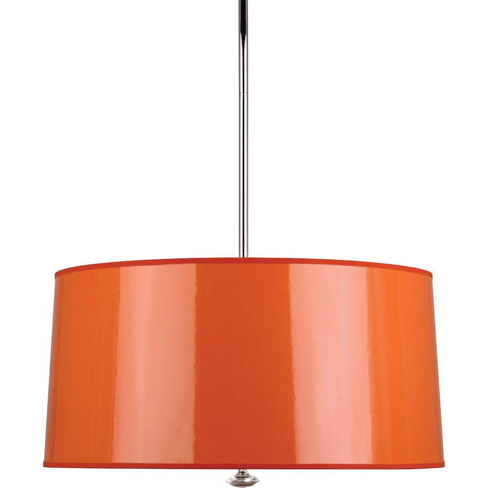 Penelope Pendant in Polished Nickel Color