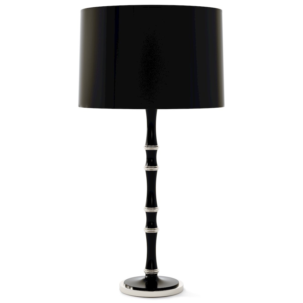 Kane Table Lamp in Obsidian Color