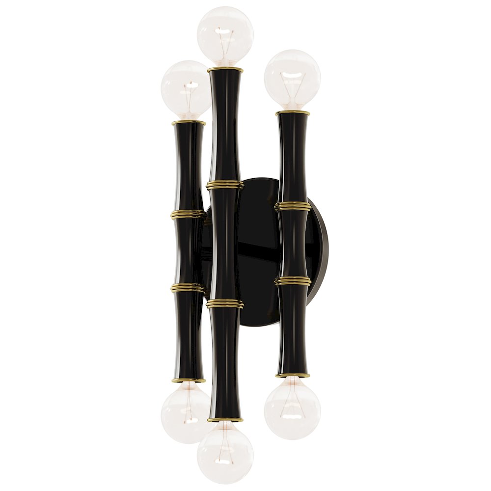 Kane Wall Sconce in Obsidian Color