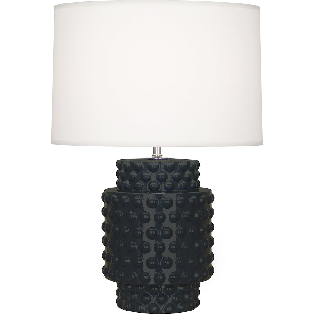Obsidian Dolly Accent Lamp in Obsidian Glazed Textured Ceramic Color