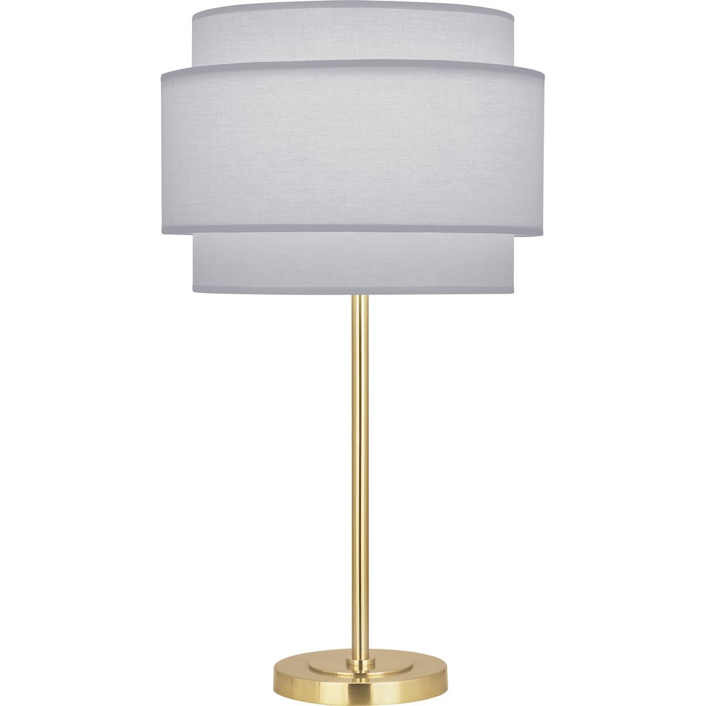 Decker Table Lamp in Modern Brass Color
