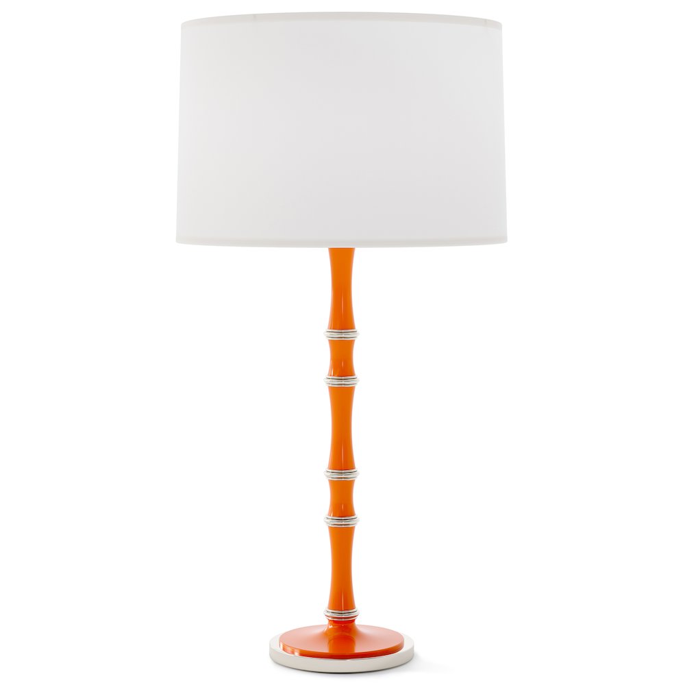Kane Table Lamp in Pumpkin Color