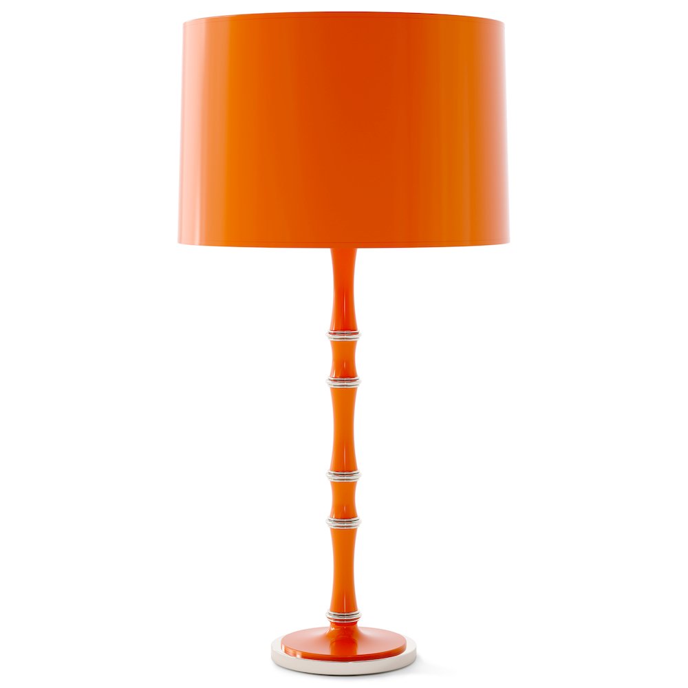 Kane Table Lamp in Pumpkin Color