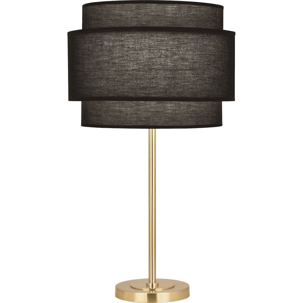Decker Table Lamp in Modern Brass Color