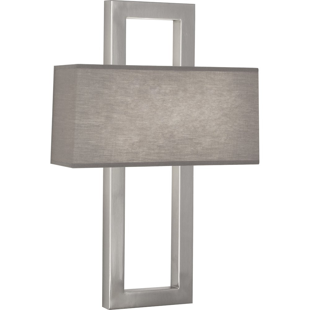 Doughnut Wall Sconce in Antique Silver Color