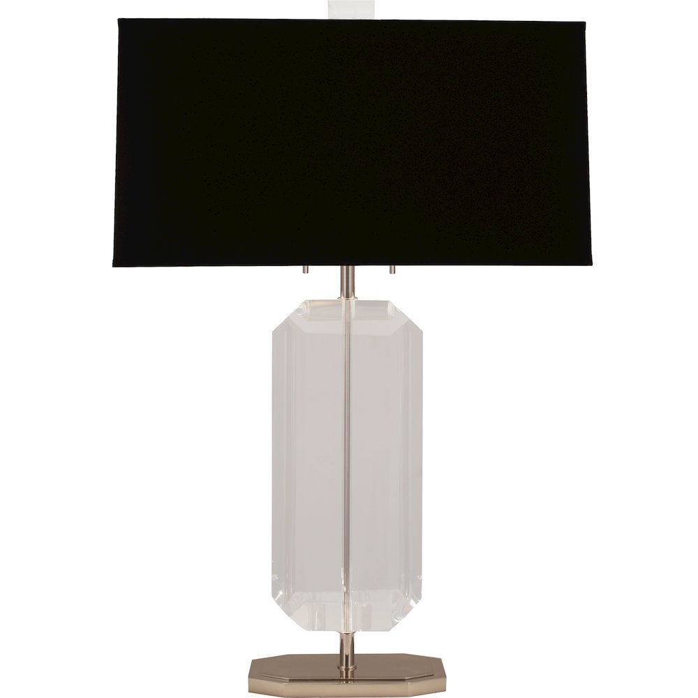Jacqueline Table Lamp in Polished Nickel Color