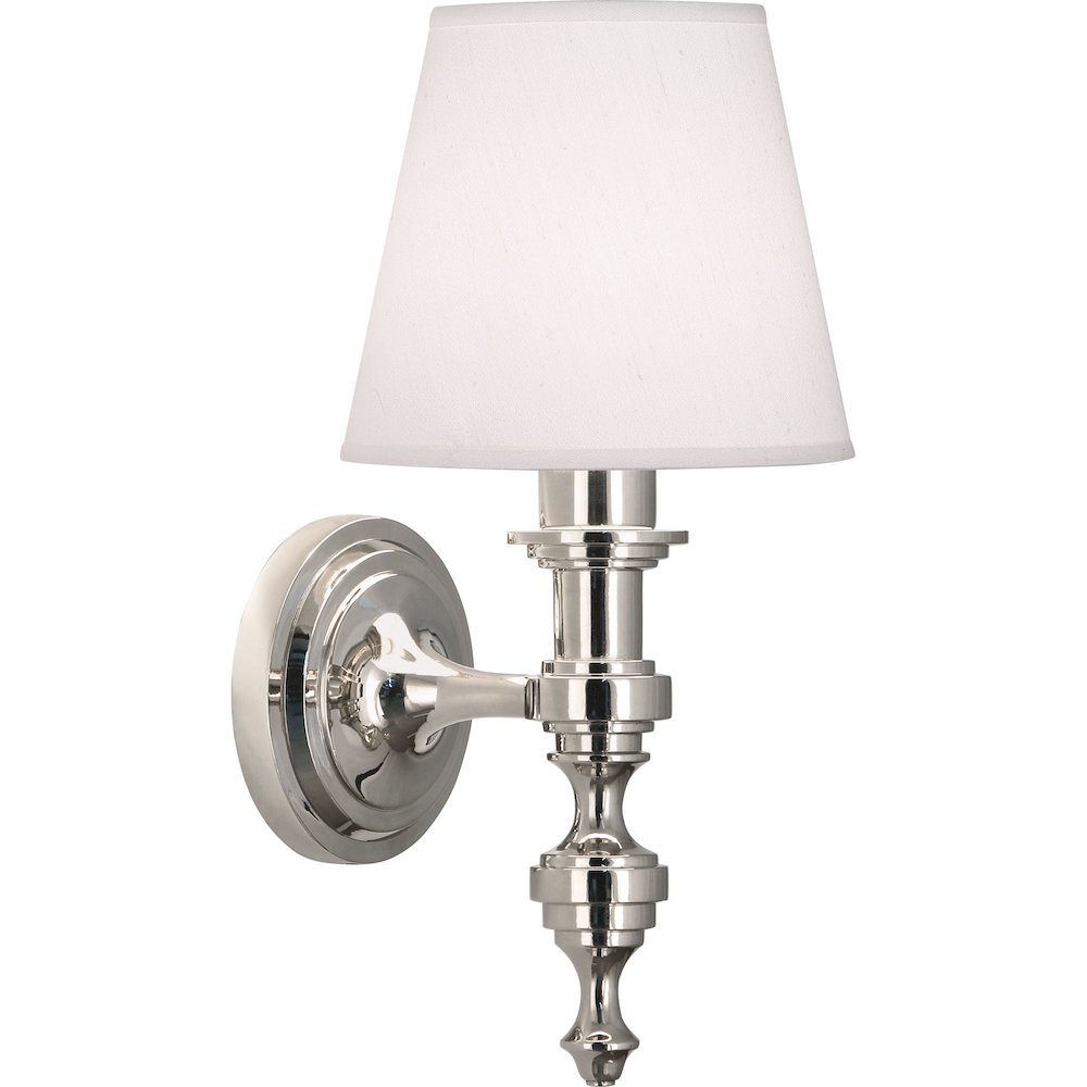 Arthur Wall Sconce in Polished Nickel Color