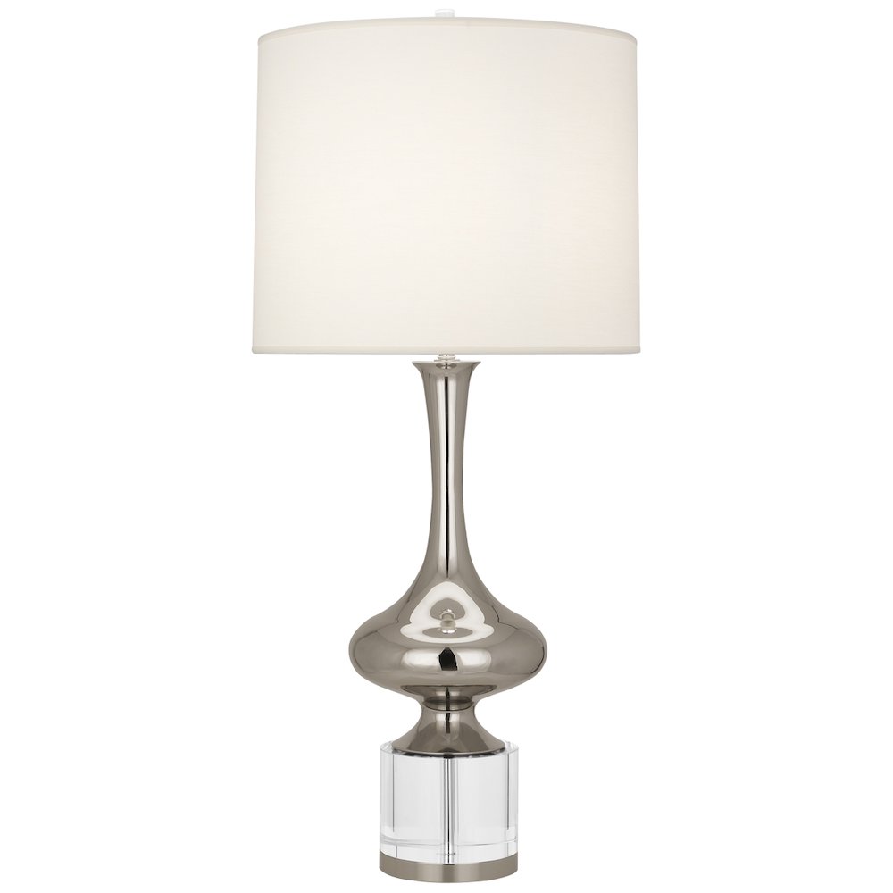 Jeannie Table Lamp in Polished Nickel Color
