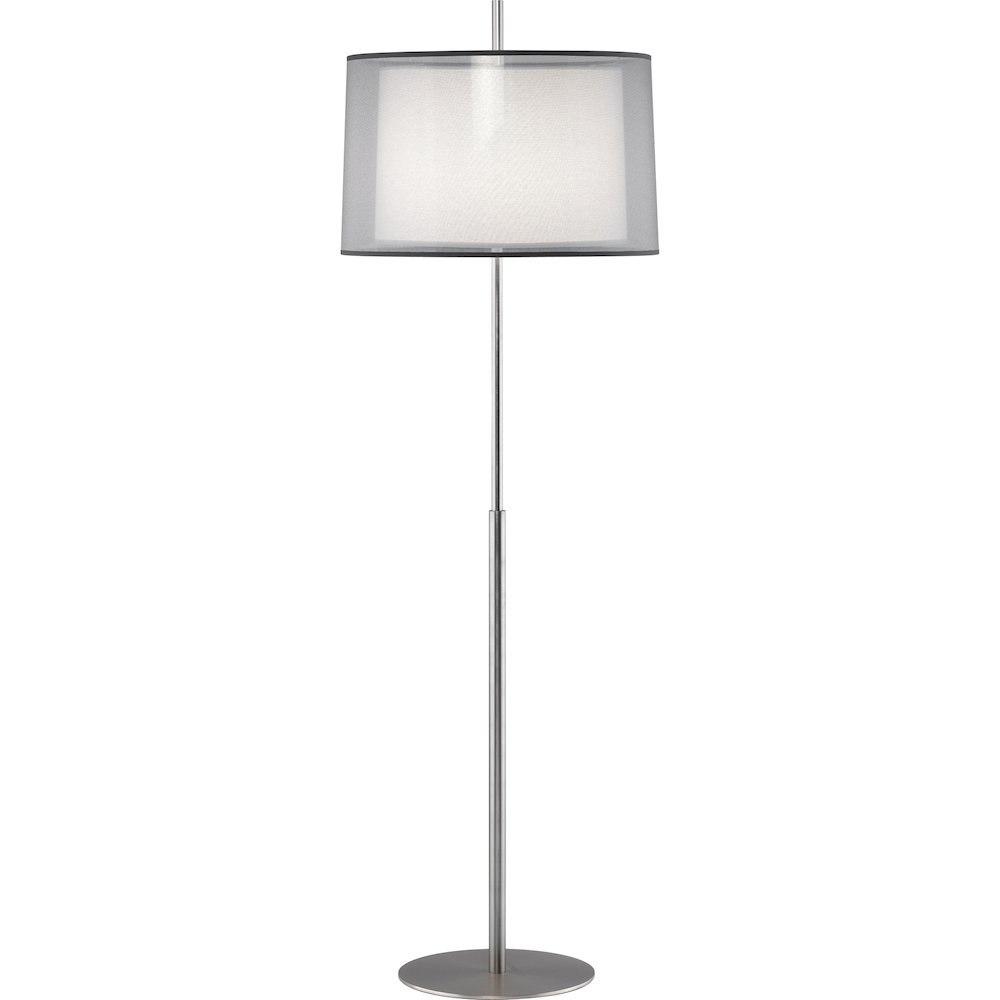 Saturnia Floor Lamp in Stainless Steel Color
