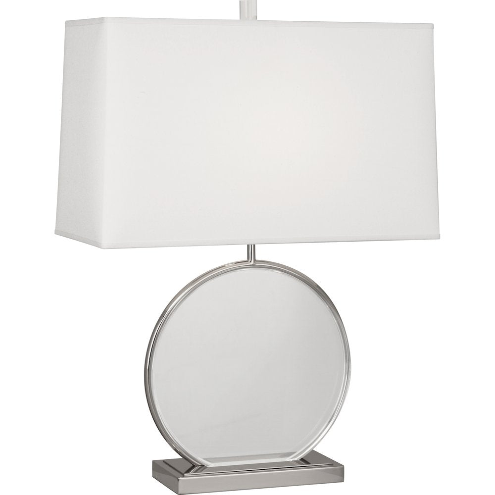 Alice Table Lamp in Polished Nickel Color