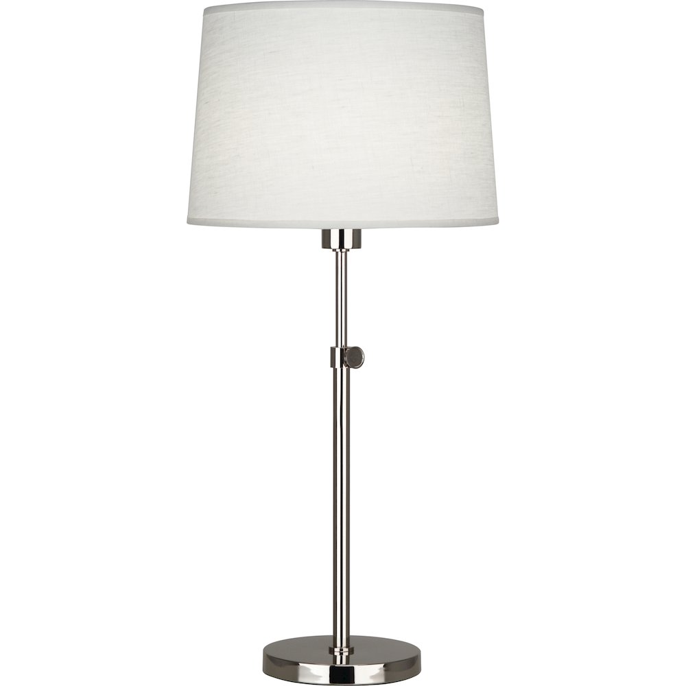 Koleman Table Lamp in Polished Nickel Color