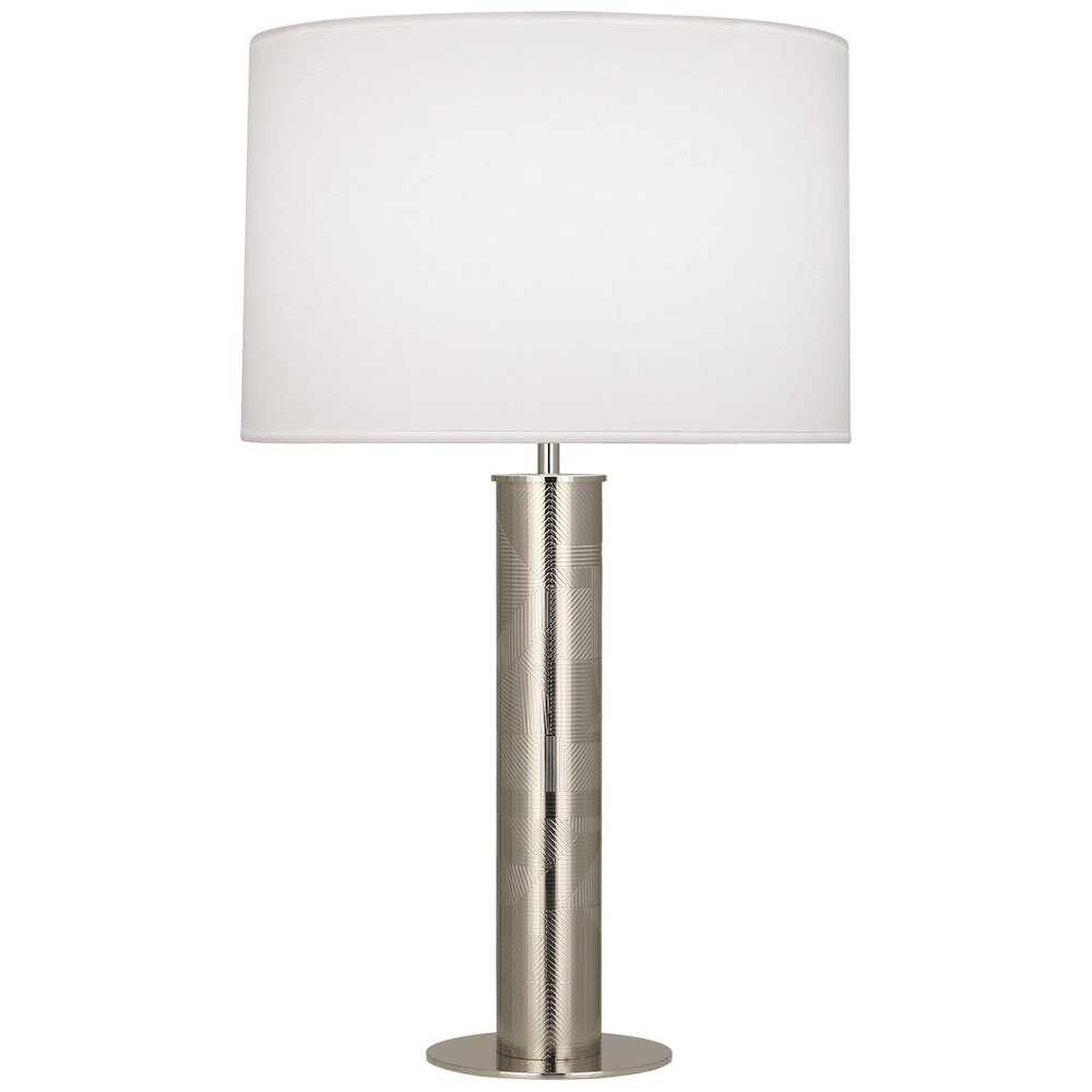 Michael Berman Brut Table Lamp in Polished Nickel Color