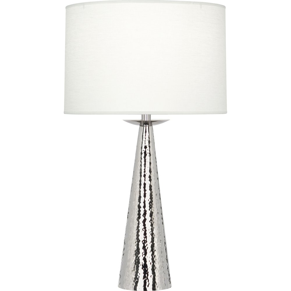 Dal Table Lamp in Polished Nickel Color
