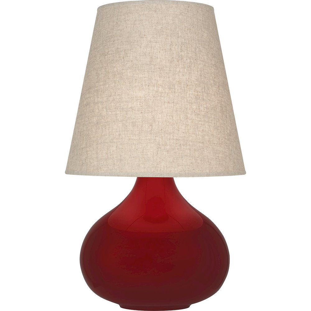 Sangria June Accent Lamp in Sangria Glazed Ceramic Color
