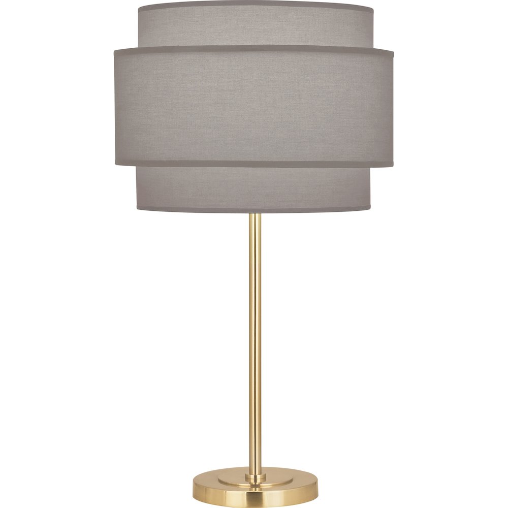 Decker Table Lamp in Modern Brass Color
