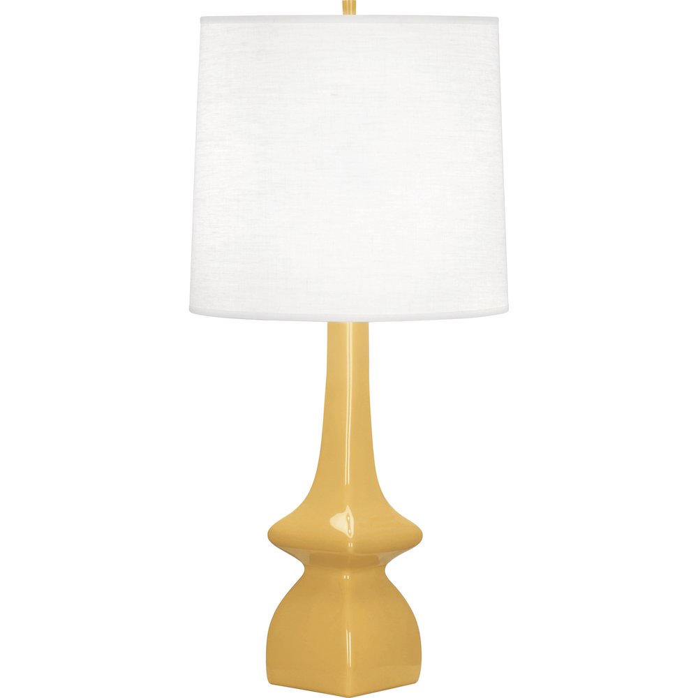 Sunset Jasmine Table Lamp in Sunset Glazed Ceramic Color