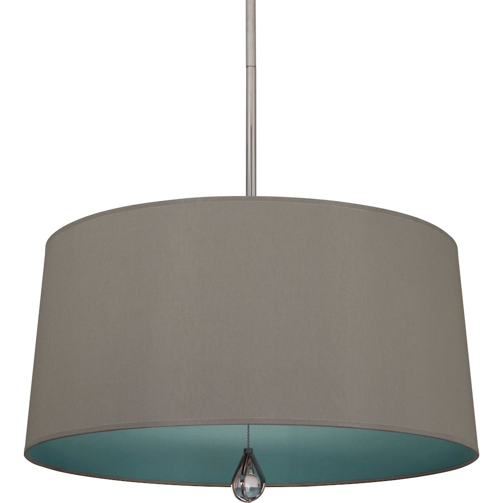 Williamsburg Custis Pendant in Polished Nickel Color