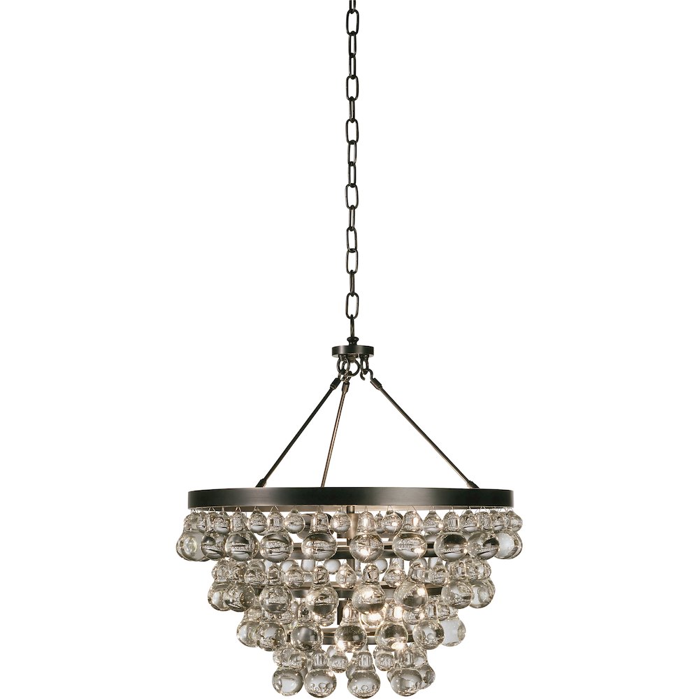 Bling Chandelier in Deep Patina Bronze Color
