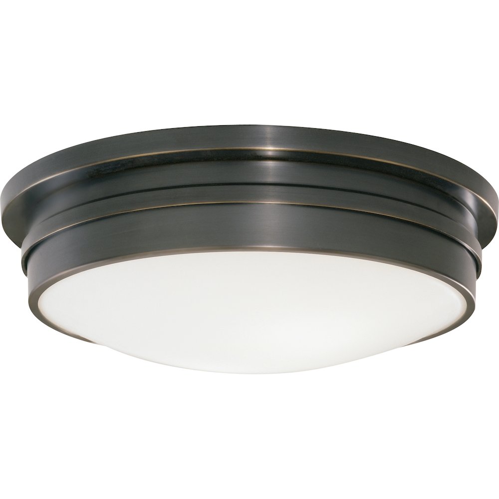 Roderick Flushmount in Deep Patina Bronze Color