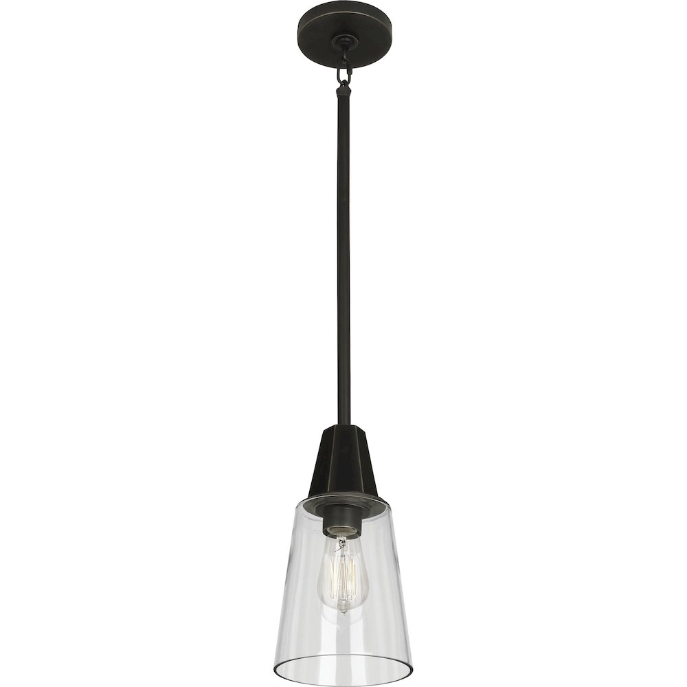 Wheatley Pendant in Deep Patina Bronze Color