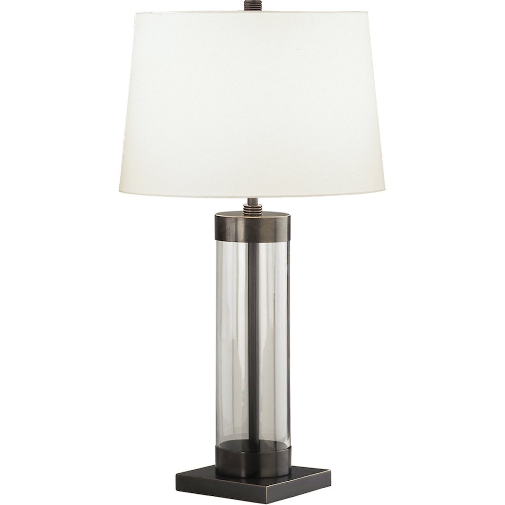 Andre Table Lamp in Clear Glass Cylinder Color