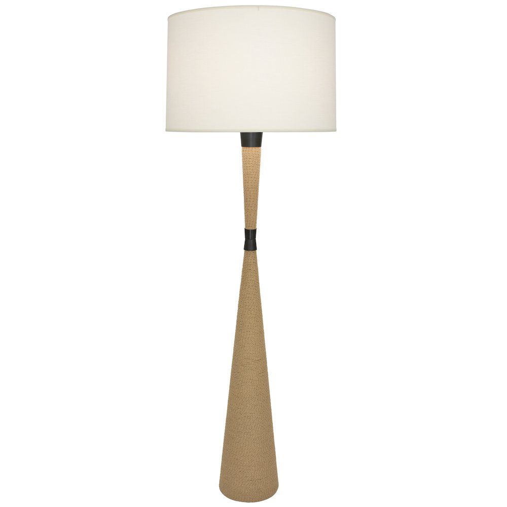 Hatteras Floor Lamp in Natural Rope Color
