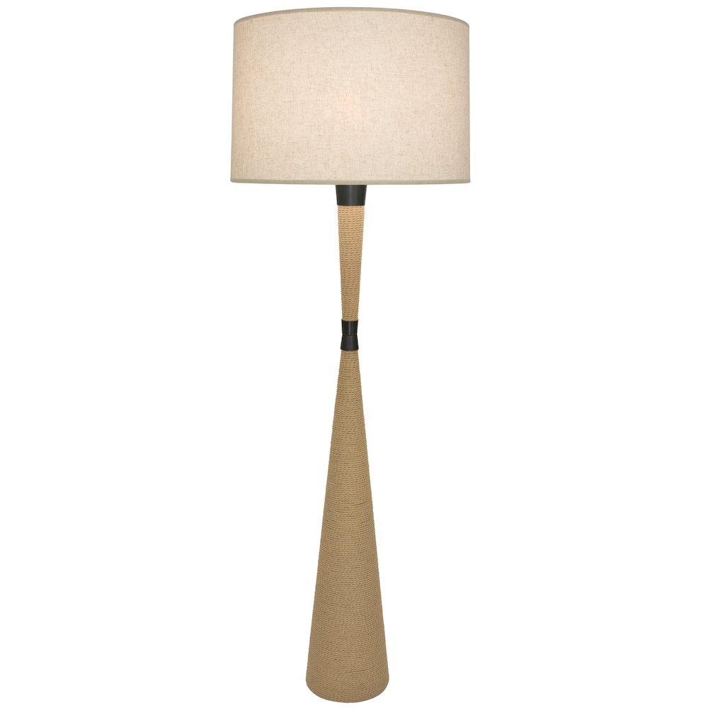 Hatteras Floor Lamp in Natural Rope Color