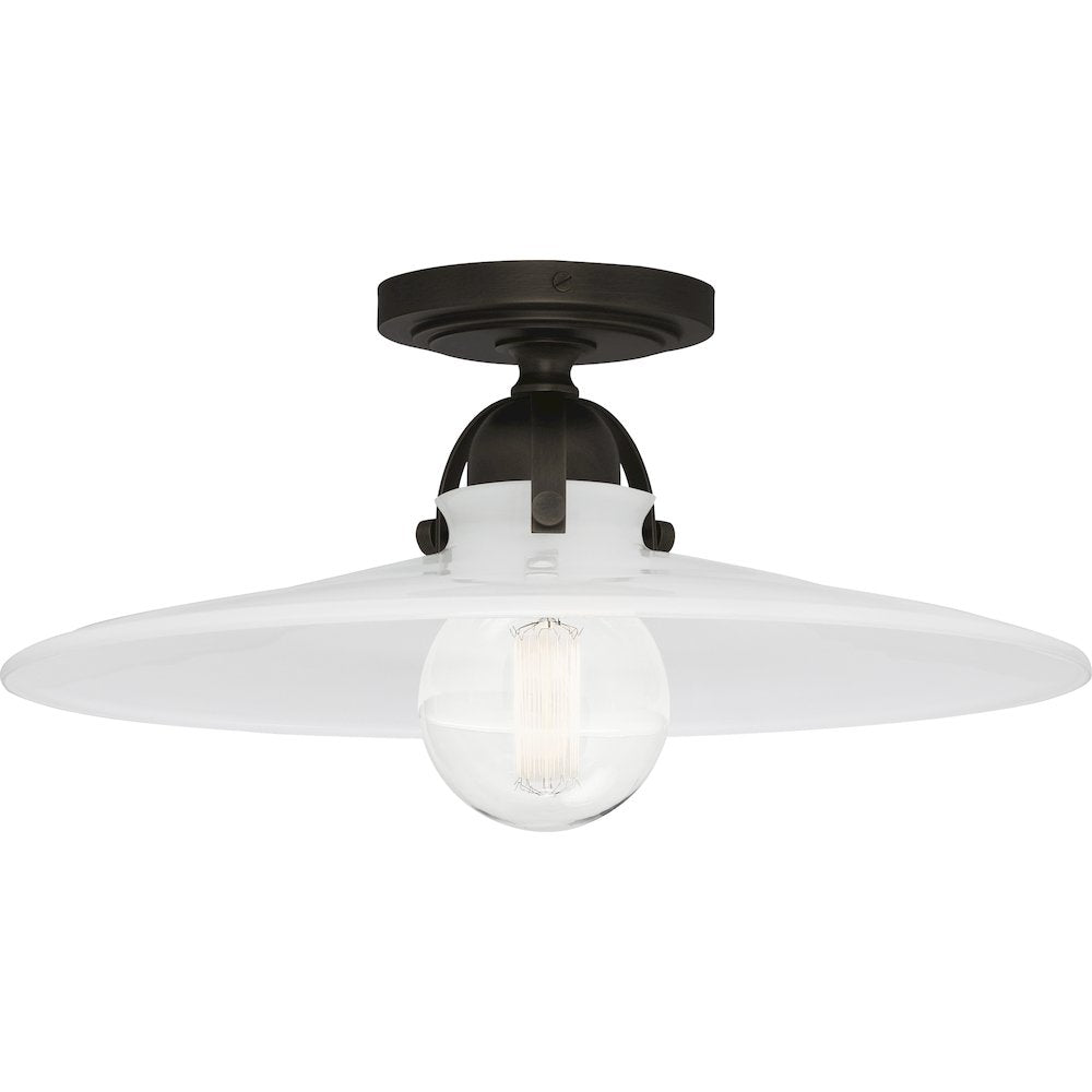 Rico Espinet Arial Flushmount in Deep Patina Bronze Color