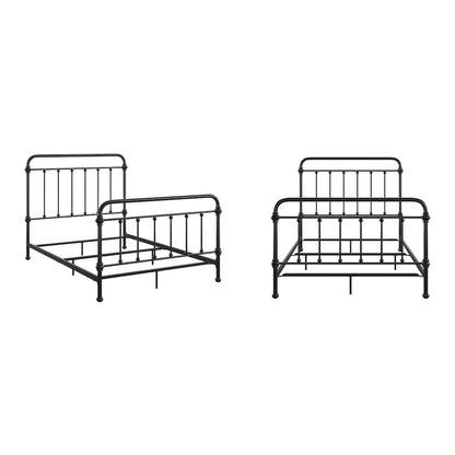 Black Metal Full Bed