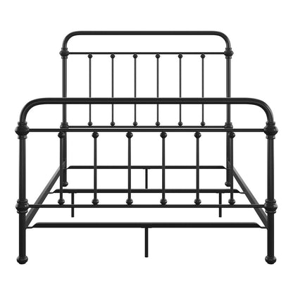 Black Metal Full Bed