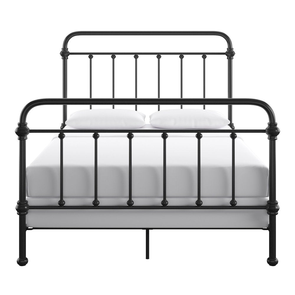 Black Metal Full Bed