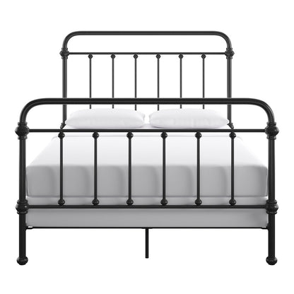 Black Metal Full Bed