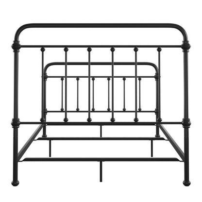 Black Metal Full Bed