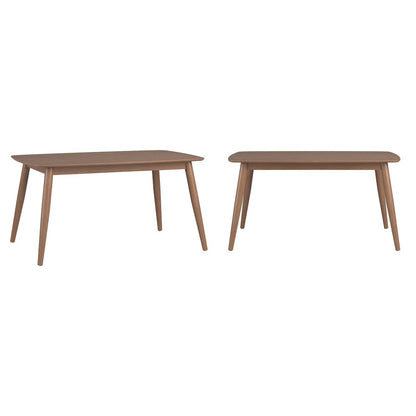Dark Walnut Finish Dining Table